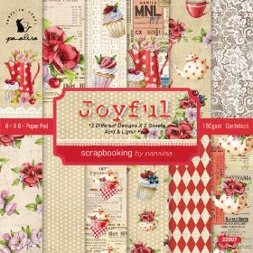 SUMFLYING AFTERNOON TEA SCRAPBOOK & CARDSTOCK PAPER
