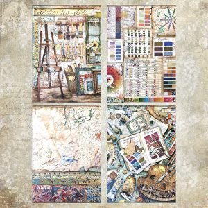 SUMFLYING PAINTING THEME SCRAPBOOK & CARDSTOCK PAPER O1CN01L1wLlg1J5VmDsCv3H 2209450250977 0 cib