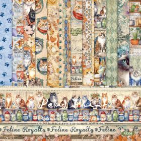 SUMFLYING CAT PAWS SCRAPBOOK & CARDSTOCK PAPER