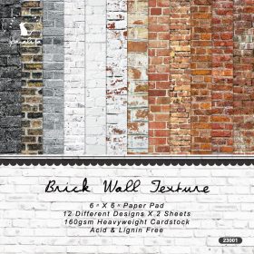 SUMFLYING BRICK WALL SCRAPBOOK & CARDSTOCK PAPER