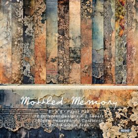 SUMFLYING MOTTLED MEMORY SCRAPBOOK & CARDSTOCK PAPER