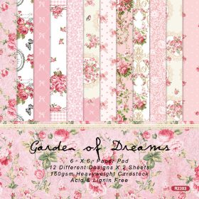 SUMFLYING GARDEN OF DREAM SCRAPBOOK & CARDSTOCK PAPER