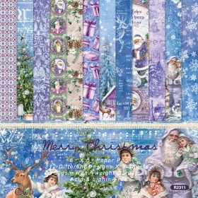 SUMFLYING MERRY CHRISTMAS THEME SCRAPBOOK & CARDSTOCK PAPER