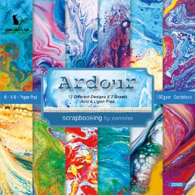 SUMFLYING INK BACKGROUND SCRAPBOOK & CARDSTOCK PAPER