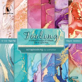 SUMFLYING INK BACKGROUND SCRAPBOOK & CARDSTOCK PAPER