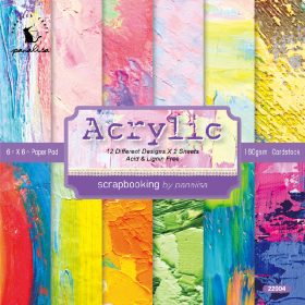 SUMFLYING INK BACKGROUND SCRAPBOOK & CARDSTOCK PAPER