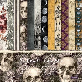 SUMFLYING SILENT CASTLE SCRAPBOOK & CARDSTOCK PAPER