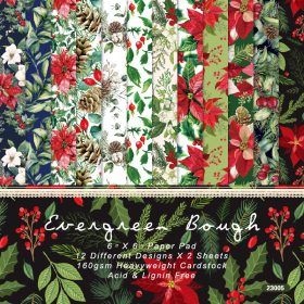 SUMFLYING EVERGREEN BOUGH SCRAPBOOK & CARDSTOCK PAPER