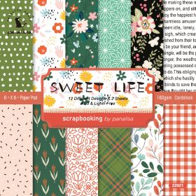 SUMFLYING RETRO NOSTALGIA SCRAPBOOK & CARDSTOCK PAPER
