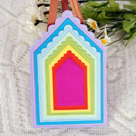 Lace Banner Frame Metal Cutting Dies