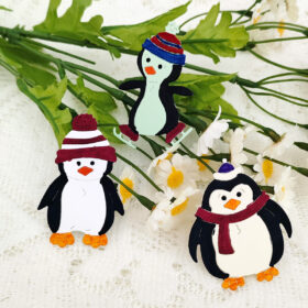 Cute Penguins Metal Cutting Dies