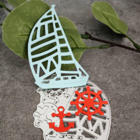 Sailboat Anchor Rudder Metal Cutting Dies