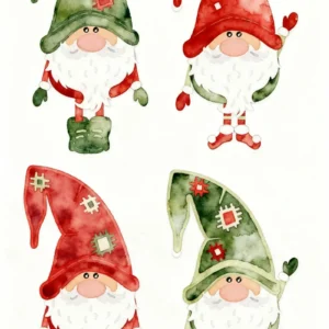 Christmas Santa Claus Cutting Dies 5