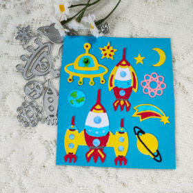 Rocket in Space Metal Cutting Dies