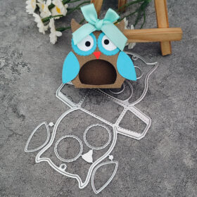 Owl Candy Bag Metal Cutting Dies