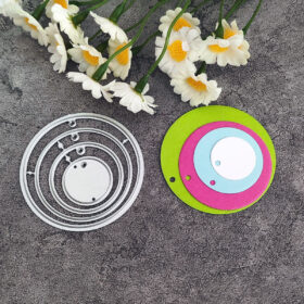 Round Earring Tags Metal Cutting Dies
