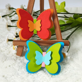 Layered Butterfly Metal Cutting Dies