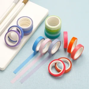 Rainbow Paper Tape Set 60 Pcs 1