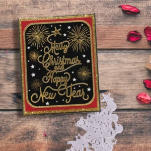 Sumflying Christmas Stars Letters Metal Cutting Dies 5