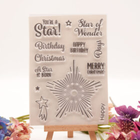 Starry Christmas Clear Stamp Set