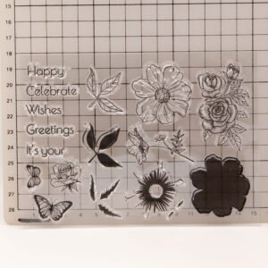 Flower Clear Stamp Set O1CN01bEFNQD2L8NouOQkzj 2212926279647 0 cib