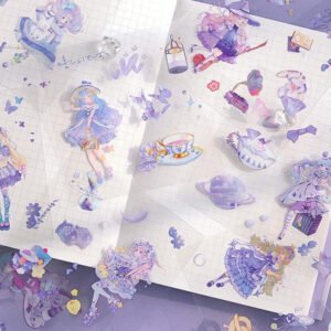 120 piece girly cartoon theme scrapbook kit b4