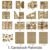 1. Cardstock Materials (13 pcs/pack)
