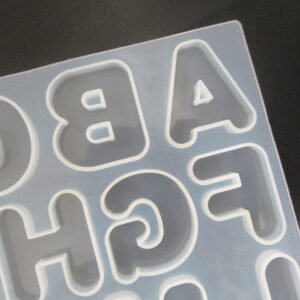 26 letter silicone alphabet molds b2