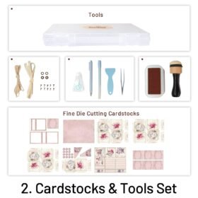 2. Cardstocks & Tools Set