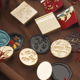 3D Relief Autumn Wax Seal Stamp (6 Designs)