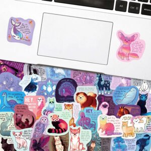 50 healing text stickers 2