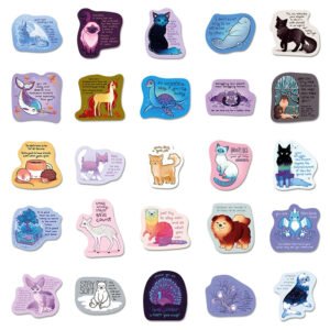 50 healing text stickers 4