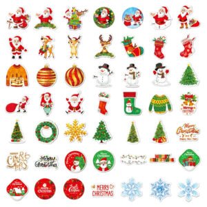 5christmas holographic hot stamping vinyl stickers41 c2