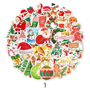 5christmas holographic hot stamping vinyl stickers41 sku 1