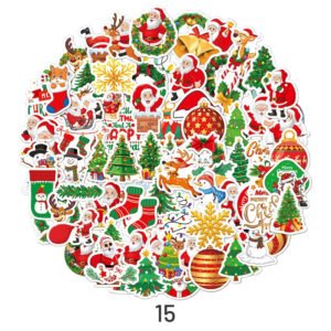 5christmas holographic hot stamping vinyl stickers41 sku 15