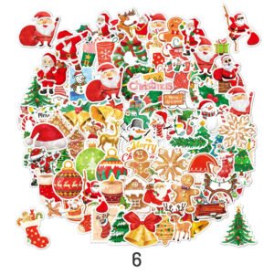 5christmas holographic hot stamping vinyl stickers41 sku 6