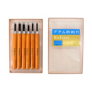 6 Wooden Carving Knife Set
