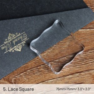 Acrylic Stamping Block with Positioning Tool5 2000