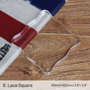 Acrylic Stamping Block with Positioning Tool6 2000