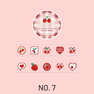 Cute Cartoon Bear Flower Roll Sticker Cute Cartoon Bear Flower Roll Sticker 7 2000