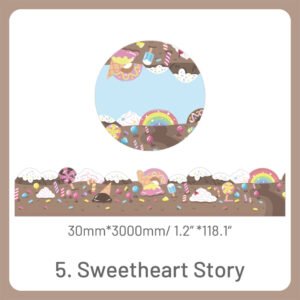 Cute Cartoon Landscaping Washi Tape Cute Cartoon Landscaping Washi Tape5 2000
