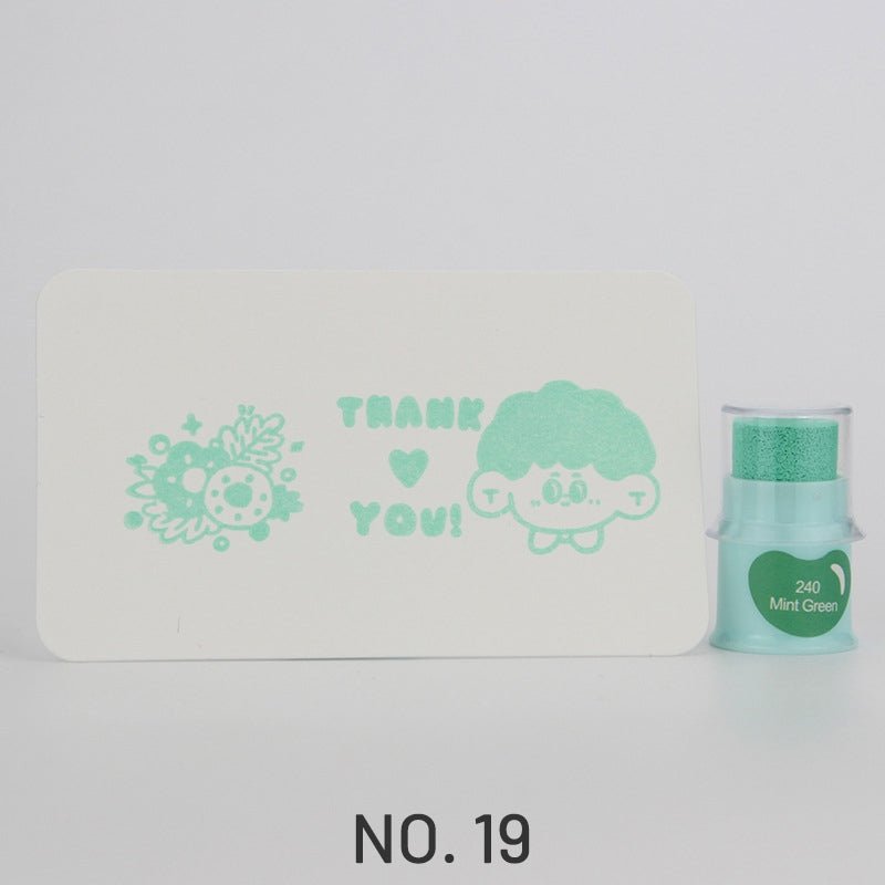 Cute_Finger_Cot_Stamping_Ink_Pad__35_Colors_19_2000 Cute Finger Cot Stamping Ink Pad 35 Colors 19 2000