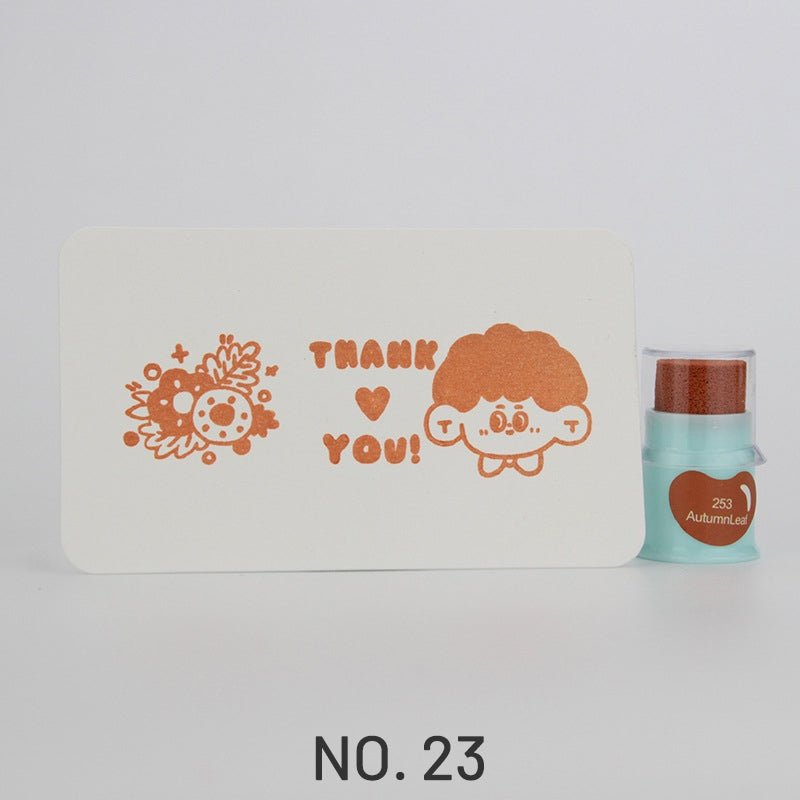 Cute_Finger_Cot_Stamping_Ink_Pad__35_Colors_23_2000 Cute Finger Cot Stamping Ink Pad 35 Colors 23 2000