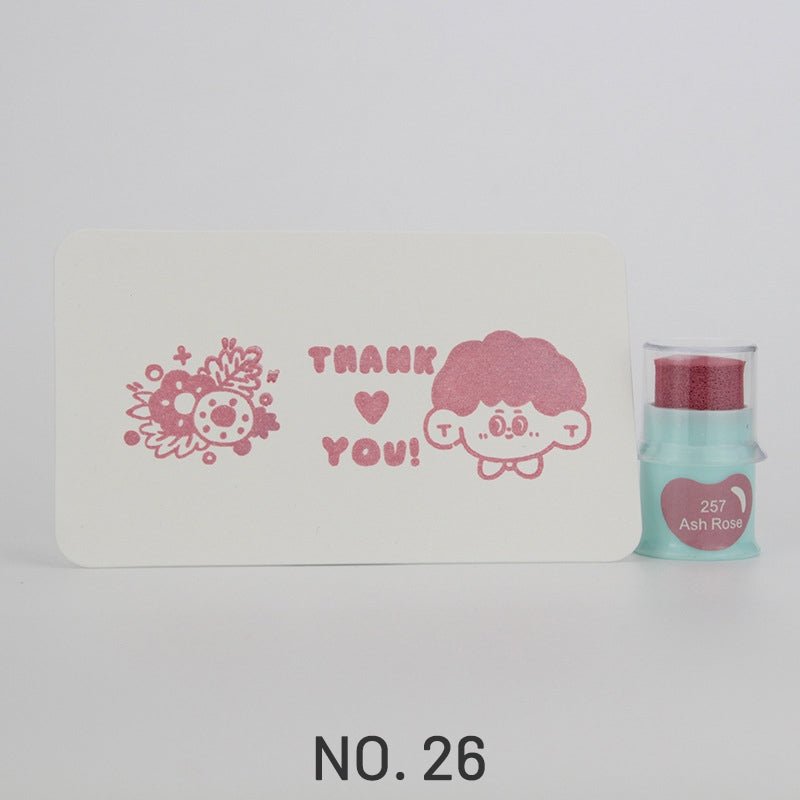Cute_Finger_Cot_Stamping_Ink_Pad__35_Colors_26_2000 Cute Finger Cot Stamping Ink Pad 35 Colors 26 2000