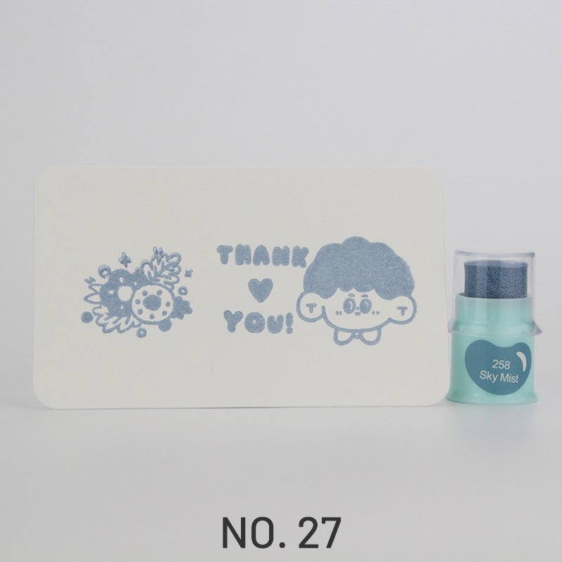Cute_Finger_Cot_Stamping_Ink_Pad__35_Colors_27_2000 Cute Finger Cot Stamping Ink Pad 35 Colors 27 2000