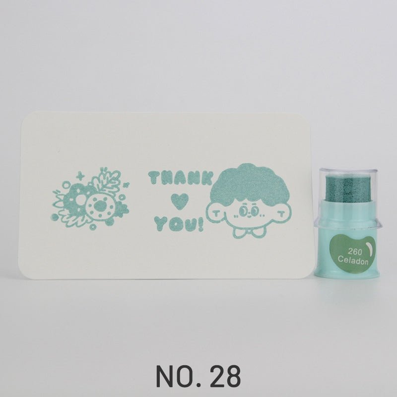 Cute_Finger_Cot_Stamping_Ink_Pad__35_Colors_28_2000 Cute Finger Cot Stamping Ink Pad 35 Colors 28 2000