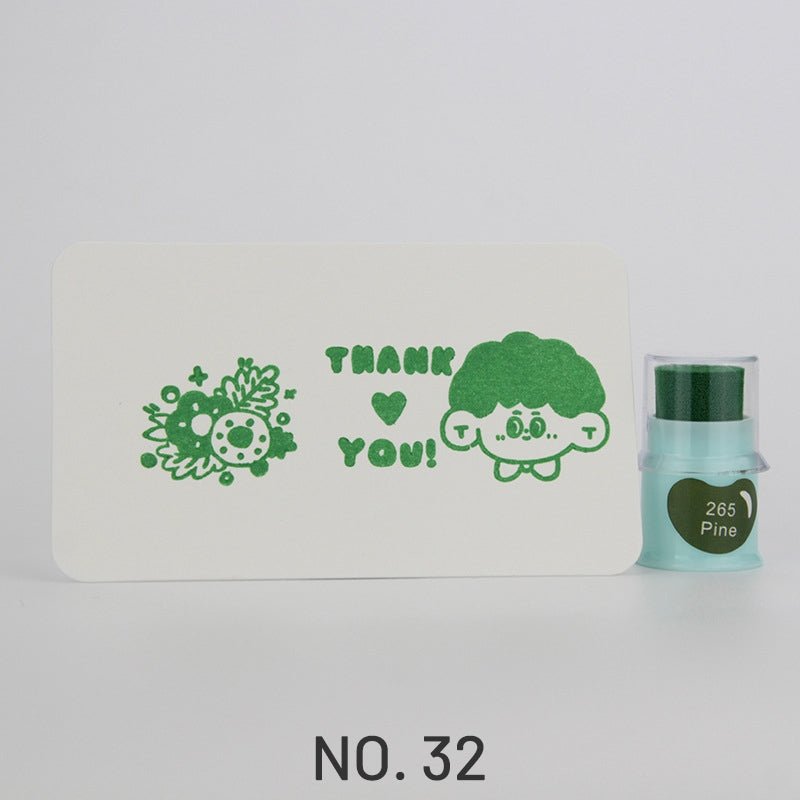 Cute_Finger_Cot_Stamping_Ink_Pad__35_Colors_32_2000 Cute Finger Cot Stamping Ink Pad 35 Colors 32 2000
