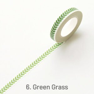 Cute Simple Patterns Skinny Washi Tape6 2000