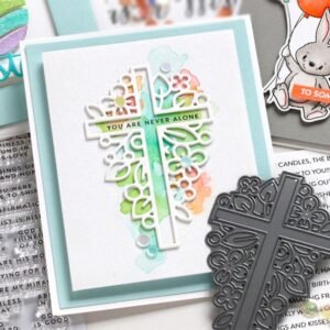 Easter Cross Wreath Carbon Steel Crafting Dies Scrapbooking Die Cuts1 2000