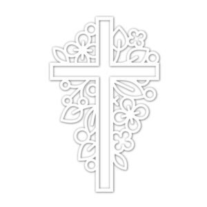 Easter Cross Wreath Carbon Steel Crafting Dies Scrapbooking Die-Cuts Easter Cross Wreath Carbon Steel Crafting Dies Scrapbooking Die Cuts4 2000
